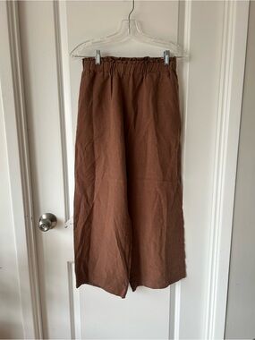 Hoi Bo 100% Linen Pants Sz M